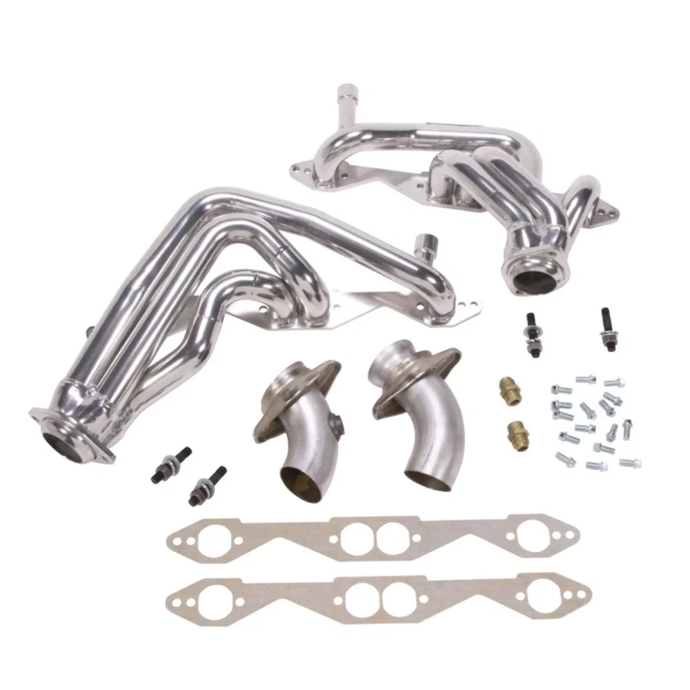 Fits 1993-1996 Chevy Impala SS 1-5_8 Shorty Headers-Silver-15950
